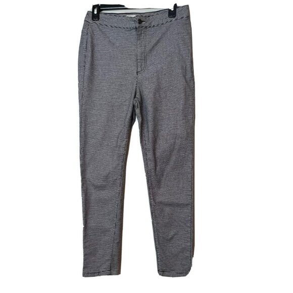 We The Free Pants Belle Houndstooth Skinny Slim Ankle Size 30 Stretch Preppy - Picture 1 of 9